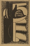 Artist: Lincoln, Kevin. | Title: Bottle and fruit | Date: 1988 | Technique: lithograph, printed in black ink, from one stone