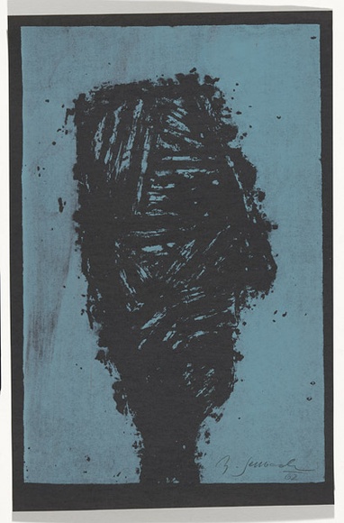 Artist: b'SELLBACH, Udo' | Title: b'not titled' | Date: 1960-80 | Technique: b'etching'
