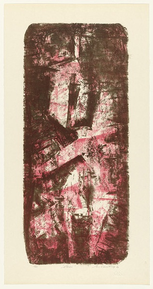 Artist: b'King, Grahame.' | Title: b'Clown' | Date: 1964 | Technique: b'lithograph, printed in colour, from two stones [or plates]'