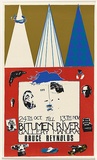Artist: Reynolds, Bruce. | Title: Bruce Reynolds ... Bitumen River Gallery Manuka | Date: 1982 | Technique: screenprint, printed in colour, from five stencils