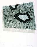 Artist: KING, Grahame | Title: Noulangi fragment | Date: 1981 | Technique: lithograph, printed in colour, from three stones [or plates]