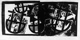 Artist: French, Len. | Title: (The Troy fleet). | Date: (1955) | Technique: lithograph, printed in black ink, from one plate | Copyright: © Leonard French. Licensed by VISCOPY, Australia
