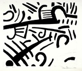 Artist: Burn, Ian. | Title: not titled. | Date: 1964 | Technique: linocut, printed in black ink,  from one block