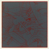 Artist: b'Burgess, Peter.' | Title: b'Object relations I - 4 of 6.' | Date: 1990 | Technique: b'screenprint, printed in colour, from two stencils'