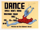 Artist: SYDNEY UNIVERSITY FEMINISTS | Title: Elsie Dance | Technique: screenprint, printed in colour, from multiple stencils