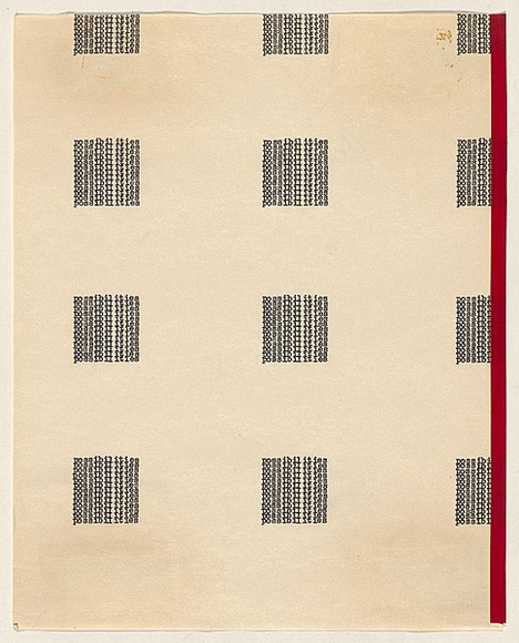 Title: b'Section B (Word situations) - 32 Possibilities: No. 27, 7(C)' | Date: (1970-71) | Technique: b'typewriter' Title: b'Section B (Word situations) - 32 Possibilities: No. 27, 7(C)' | Date: (1970-71) | Technique: b'typewriter'