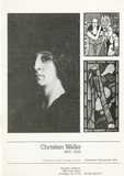 <p>Christian Waller 1895-1956.</p>