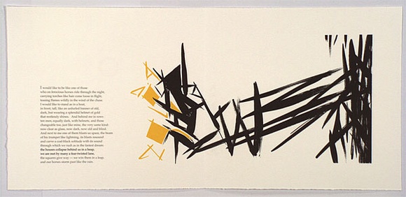 Artist: b'Rado, Ann.' | Title: b'The youth; der knabe' | Date: 2001, May | Technique: b'photo-lithograph and lithograph, printed in colour, from multiple stones'