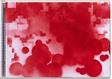 Title: Chickenpox | Date: 2003-2004 | Technique: stencil, printed with red aerosol paint, from one stencil