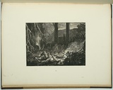 Artist: ROBERTS, Tom | Title: But after many moons, the searchers found... | Date: 1881 | Technique: wood-engraving, printed in black ink, from one block