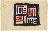 Artist: Nolan, Sidney. | Title: Abstract | Date: c1939 | Technique: monotype