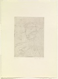 Artist: b'PARR, Mike' | Title: b'Hybridia 15' | Date: 1989 | Technique: b'drypoint, printed in black ink, from one copper plate'