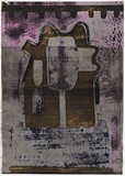 Artist: Senbergs, Jan. | Title: Head (small) | Date: 1964 | Technique: screenprint, printed in colour, from four stencils | Copyright: © Jan Senbergs. Licensed by VISCOPY, Australia