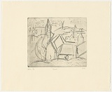 Artist: Furlonger, Joe. | Title: Hook | Date: 1989 | Technique: etching, printed in black ink, from one plate
