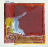 Artist: Morris, Robert J. | Title: (Series 89. no 4) | Date: 1989 | Technique: lithograph, printed in colour from six stones