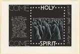 Artist: b'White, Robin.' | Title: b'Postcard from Pleasant Island IV' | Date: 1989 | Technique: b'linocut, printed in colour, from mutliple blocks'