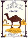 Artist: Danko, Aleks. | Title: Jazz concert, Union Theatre | Date: 1972 | Technique: screenprint, printed in colour, from three stencils