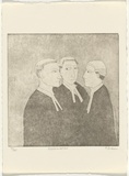 Artist: Dickerson, Robert. | Title: Conciliation. | Date: 1988 | Technique: etching and aquatint, printed in black ink, from one zinc plate