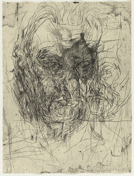Artist: b'PARR, Mike' | Title: b'not titled.' | Date: 1995 | Technique: b'etching, printed in black ink, from one plate; lithograph, printed in black ink, from one stone' Artist: b'PARR, Mike' | Title: b'not titled.' | Date: 1995 | Technique: b'etching, printed in black ink, from one plate; lithograph, printed in black ink, from one stone'