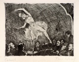 Artist: SCHARF, Theo | Title: Cabaret | Date: c.1922 | Technique: etching and drypoint, printed in black ink, from one plate | Copyright: © The Estate of Theo Scharf.