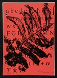 Artist: SELENITSCH, Alex | Title: ABCDE..... | Technique: xerox and screenprint