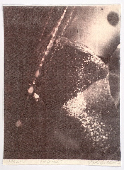 Artist: b'Mlikota, Joseph' | Title: b'Get it here!' | Date: 1992, June | Technique: b'photocopy, printed in colour, from two printings'