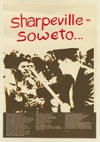 Artist: MACKINOLTY, Chips | Title: Sharpeville - Soweto ... | Date: 1976 | Technique: screenprint, printed in colour, from three stencils