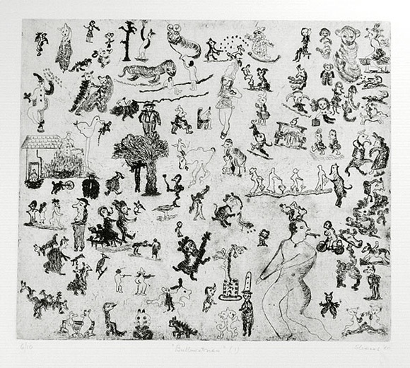 Artist: b'Shearer, Mitzi.' | Title: b'Bulliwutzies (1)' | Date: 1980