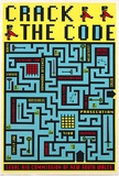 Title: Crack the code | Date: 1986 | Technique: screenprint, printed in colour, from four stencils