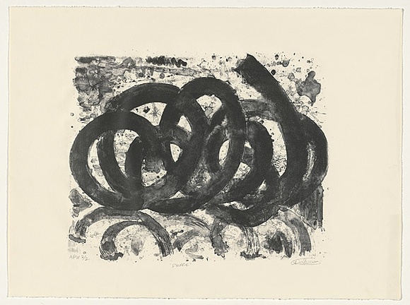 Artist: b'Deftereos, Greg.' | Title: b'Force' | Date: 1989? | Technique: b'lithograph, printed in black ink, from one stone' Artist: b'Deftereos, Greg.' | Title: b'Force' | Date: 1989? | Technique: b'lithograph, printed in black ink, from one stone'