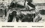 John Robinson: Recent lithographs.