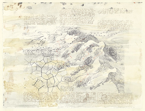 Artist: b'Wolseley, John.' | Title: b'South flank of Dune' | Date: 1992-93 | Technique: b'lithograph, printed in colour, from four plates' | Copyright: b'\xc2\xa9 Kim Westcott.' Artist: b'Wolseley, John.' | Title: b'South flank of Dune' | Date: 1992-93 | Technique: b'lithograph, printed in colour, from four plates' | Copyright: b'\xc2\xa9 Kim Westcott.'