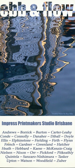Title: Invitation: Ebb & flow. Impress Printmakers, 2007