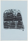 Artist: McKenzie, Queenie | Title: Joodal country - tick dreaming | Date: 1995 | Technique: lithograph, printed in dark blue ink, from one stone