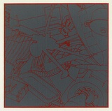 Artist: Burgess, Peter. | Title: Object relations I - 4 of 6. | Date: 1990 | Technique: screenprint, printed in colour, from two stencils