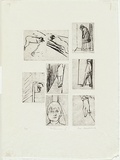 Artist: b'MADDOCK, Bea' | Title: b'Melbourne II' | Date: 1968 | Technique: b'drypoints, printed in black ink, each from one plate'
