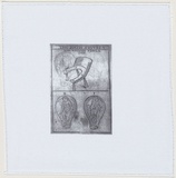 Artist: b'Lohse, Kate.' | Title: b'not titled' | Date: 2003 | Technique: b'screenprint, printed in black ink, from one screen'