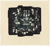 Artist: b'King, Grahame.' | Title: b'Fragment' | Date: 1969 | Technique: b'lithograph, printed in colour, from two stones [or plates]'