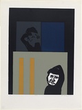 Artist: MADDOCK, Bea | Title: 5 p.m. | Date: 1968 | Technique: screenprint, printed in colour, from five stencils