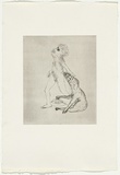 Artist: BOYD, Arthur | Title: Colour blind. | Date: 1970 | Technique: etching, printed in black ink, from one plate | Copyright: Reproduced with permission of Bundanon Trust