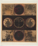 Artist: Kok Wee, Tay. | Title: Diary 8 | Date: 1969 | Technique: etching, printed in colour, from multiple plates