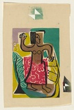 Artist: Brash, Barbara. | Title: <p>Native dancer</p> | Date: 1953 | Technique: screenprint, printed in colour, from five stencils