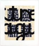 Artist: Cavalleri, Angela. | Title: Racconto. | Date: 2000 | Technique: linocut, printed in colour, from multiple blocks