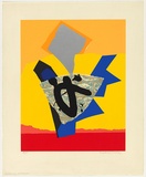 Artist: LEACH-JONES, Alun | Title: Australian Arkady #1 | Date: 1984 | Technique: screenprint | Copyright: Courtesy of the artist