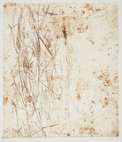 Artist: PARR, Mike | Title: Alphabet/Haemorrhage. | Date: 1992-93 | Technique: etching, printed in red ochre ink, from one plate