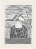 Artist: Walker, Deborah. | Title: Marriage | Date: c.1985 | Technique: lithograph, printed in black ink, from one stone | Copyright: © Deborah Walker. Licensed by VISCOPY, Australia