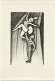 Artist: Brack, John. | Title: Adagio. | Date: 1967 | Technique: lithograph, printed in black ink, from one plate