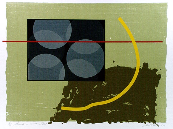 Artist: b'Croston, Doug' | Title: b'Break with the past.' | Date: 1973, January | Technique: b'screenprint, printed in colour, from six stencils' | Copyright: b'Courtesy of the artist' Artist: b'Croston, Doug' | Title: b'Break with the past.' | Date: 1973, January | Technique: b'screenprint, printed in colour, from six stencils' | Copyright: b'Courtesy of the artist'