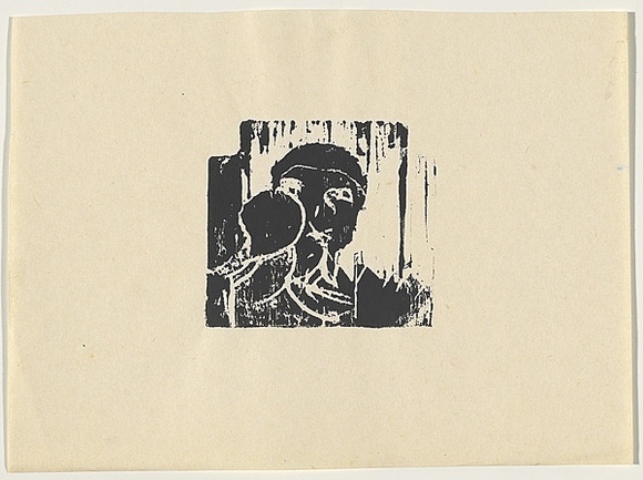 Artist: b'Johnson, Tim.' | Title: b'not titled' | Date: 1976 | Technique: b'woodcut, printed in black ink, from one block' | Copyright: b'\xc2\xa9 Tim Johnson' Artist: b'Johnson, Tim.' | Title: b'not titled' | Date: 1976 | Technique: b'woodcut, printed in black ink, from one block' | Copyright: b'\xc2\xa9 Tim Johnson'