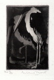 Artist: MORT, Eirene | Title: Adjutants | Date: 1913 | Technique: aquatint, printed in black ink, from one plate